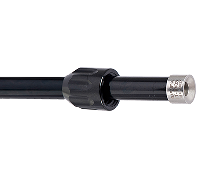 10mm Molded Hardcoat Insulation Tube with Locking Nut Standard Bariatric